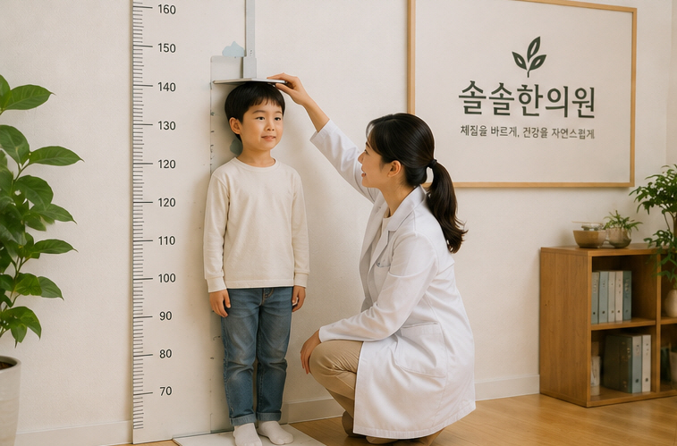 아산 배방 솔솔한의원 소아 성장과 건강 상담